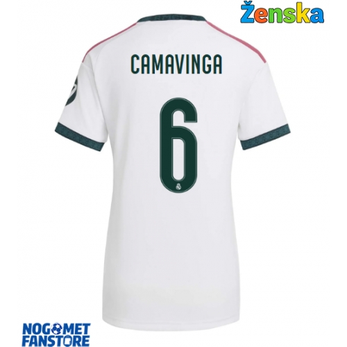 Real Madrid Eduardo Camavinga #6 Domaci Dres za Ženska 2026-27 Kratak Rukav